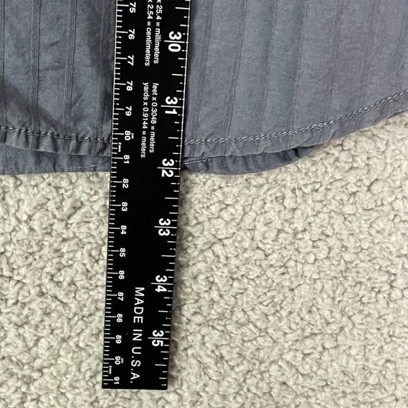 Apt. 9 Shirt Men XL Striped Casual Blue Bird Printed Casual Button Down - Picture 9 of 12